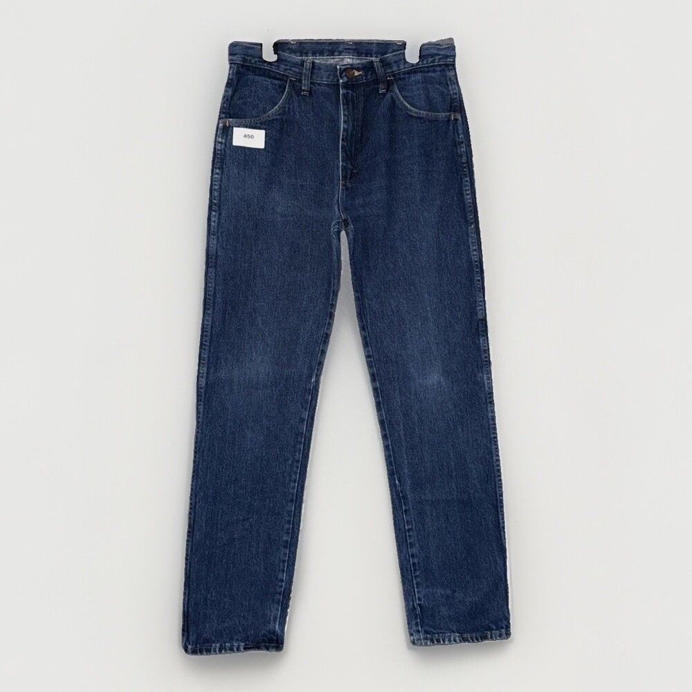 Rustler Mens Regular Fit Straight Leg Jeans Blue Denim Pants 32x34 87619PW